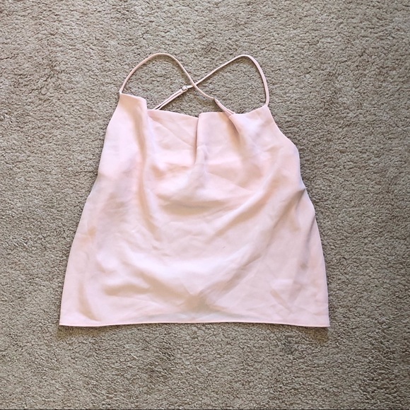 Scoop Silk Look String Top - Picture 3 of 4